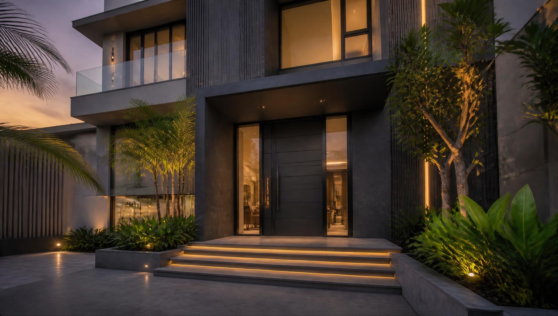 Premium steel entrance door